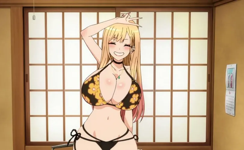 Haven't fapped to (Marin Kitagawa) for a whole week... I'm so full and needy for her!