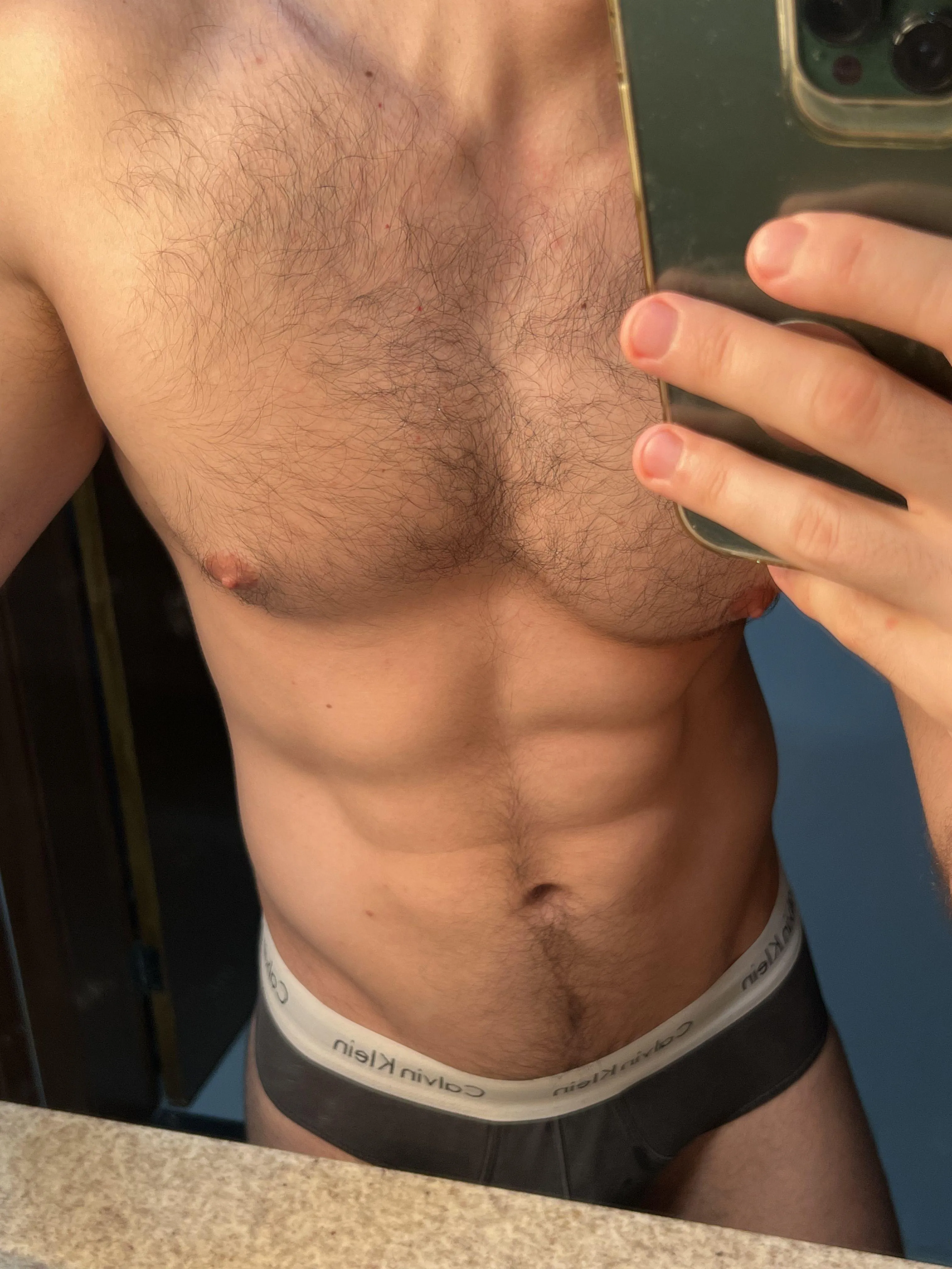 I know your mouth is full, bro, but answer me.