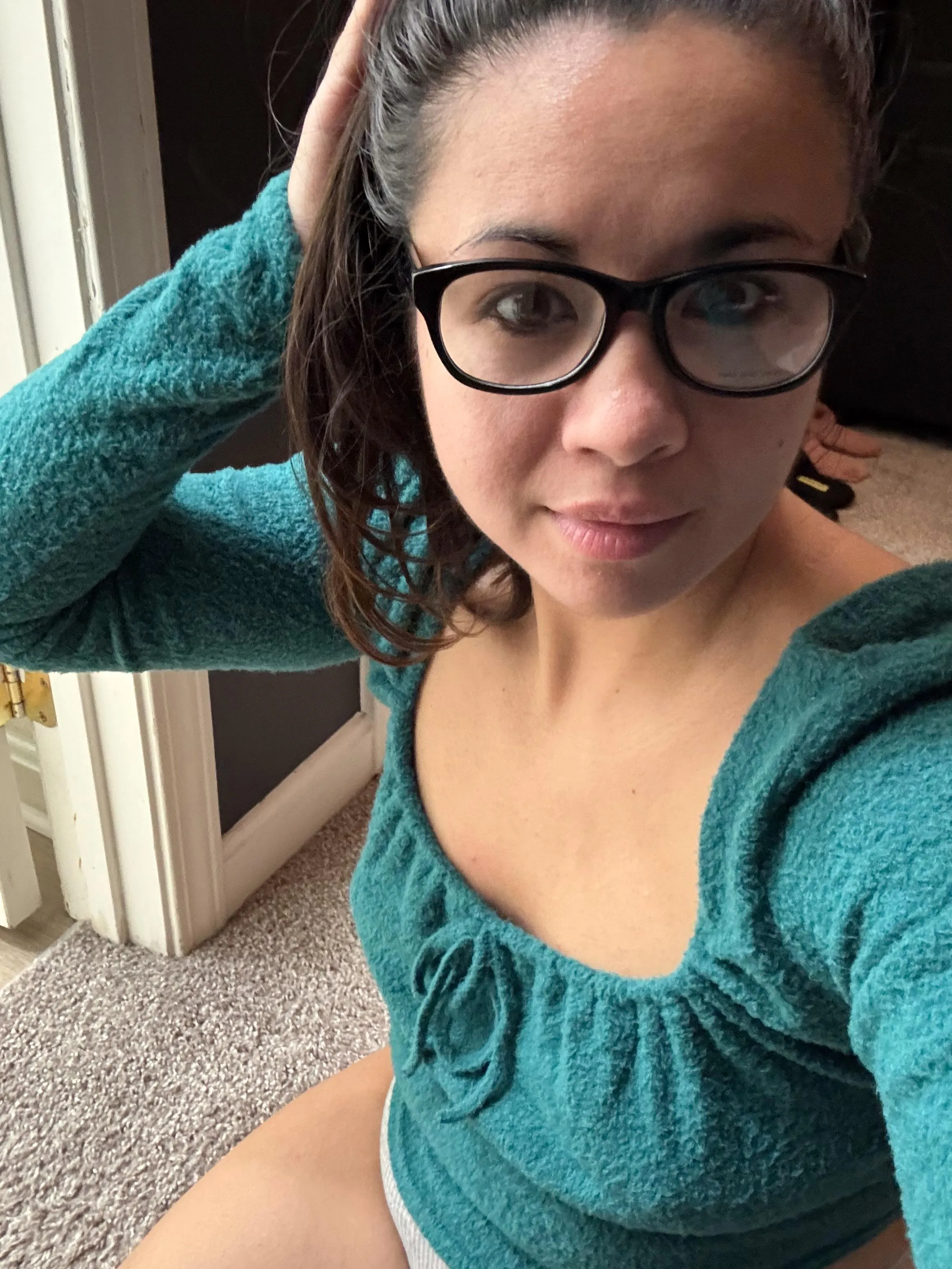 I love this color on me ☺️