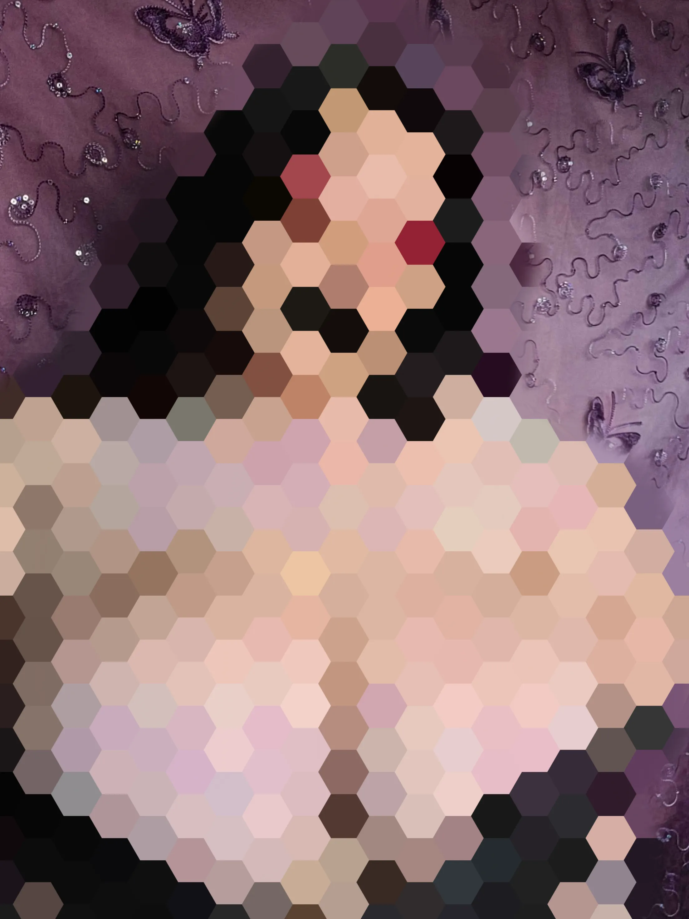 Nothing but pixelated denial of my divine tits
