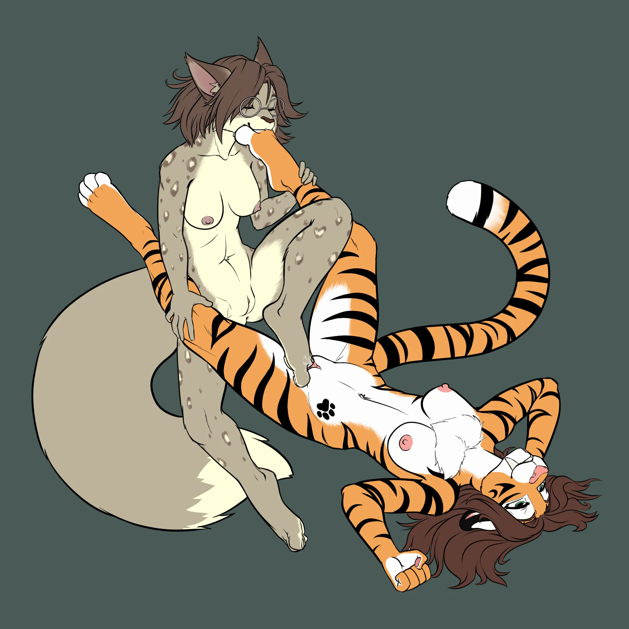 Putting those velvety soft paws to good use (black-kitten)