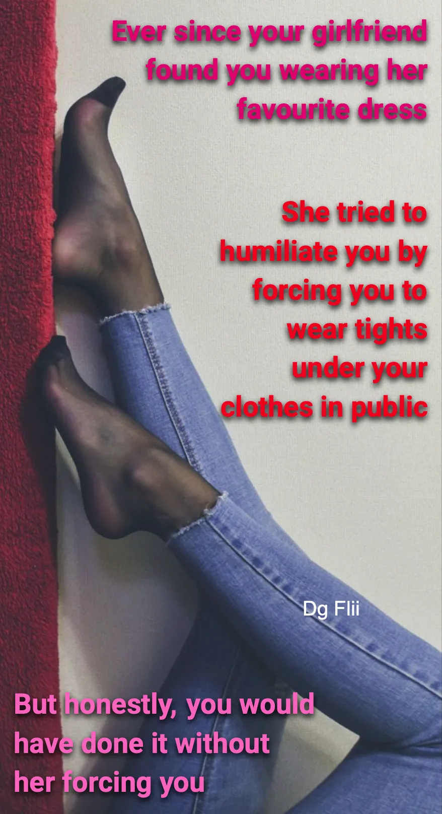 She doesn't even need to force you