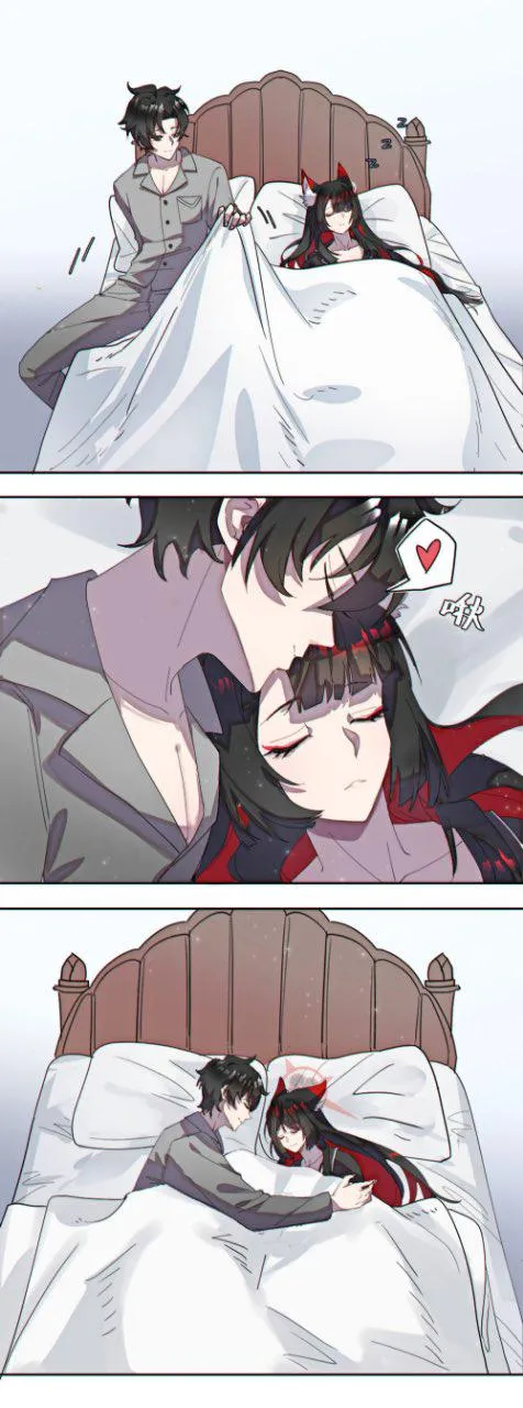 Sleeping with Wakamo