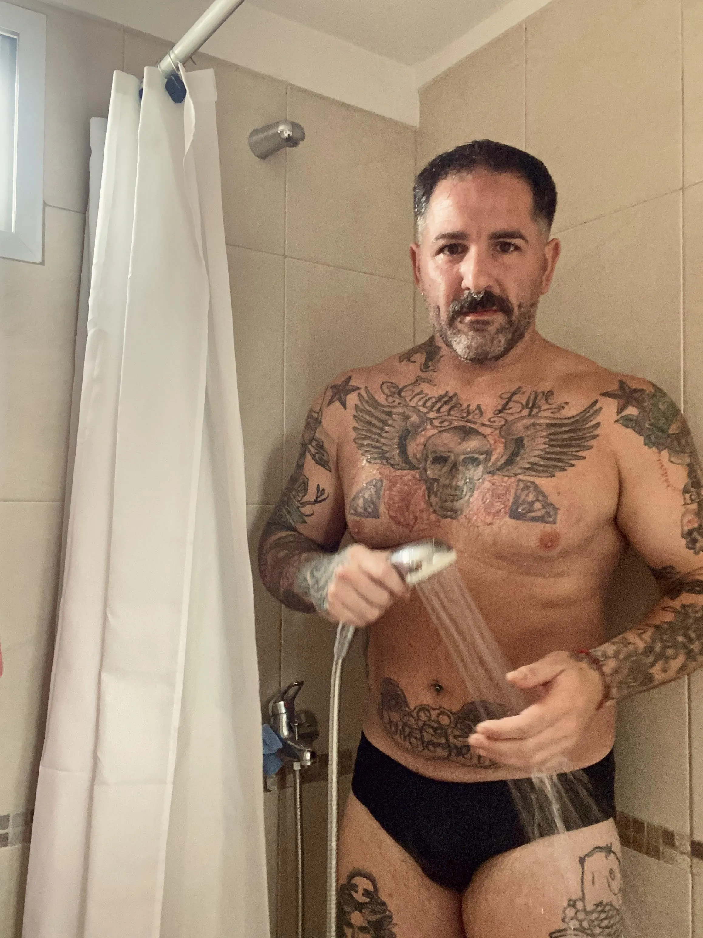 Someone to get into the shower with me?