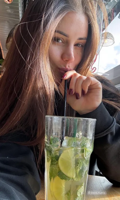 something new  goes on , on her OF