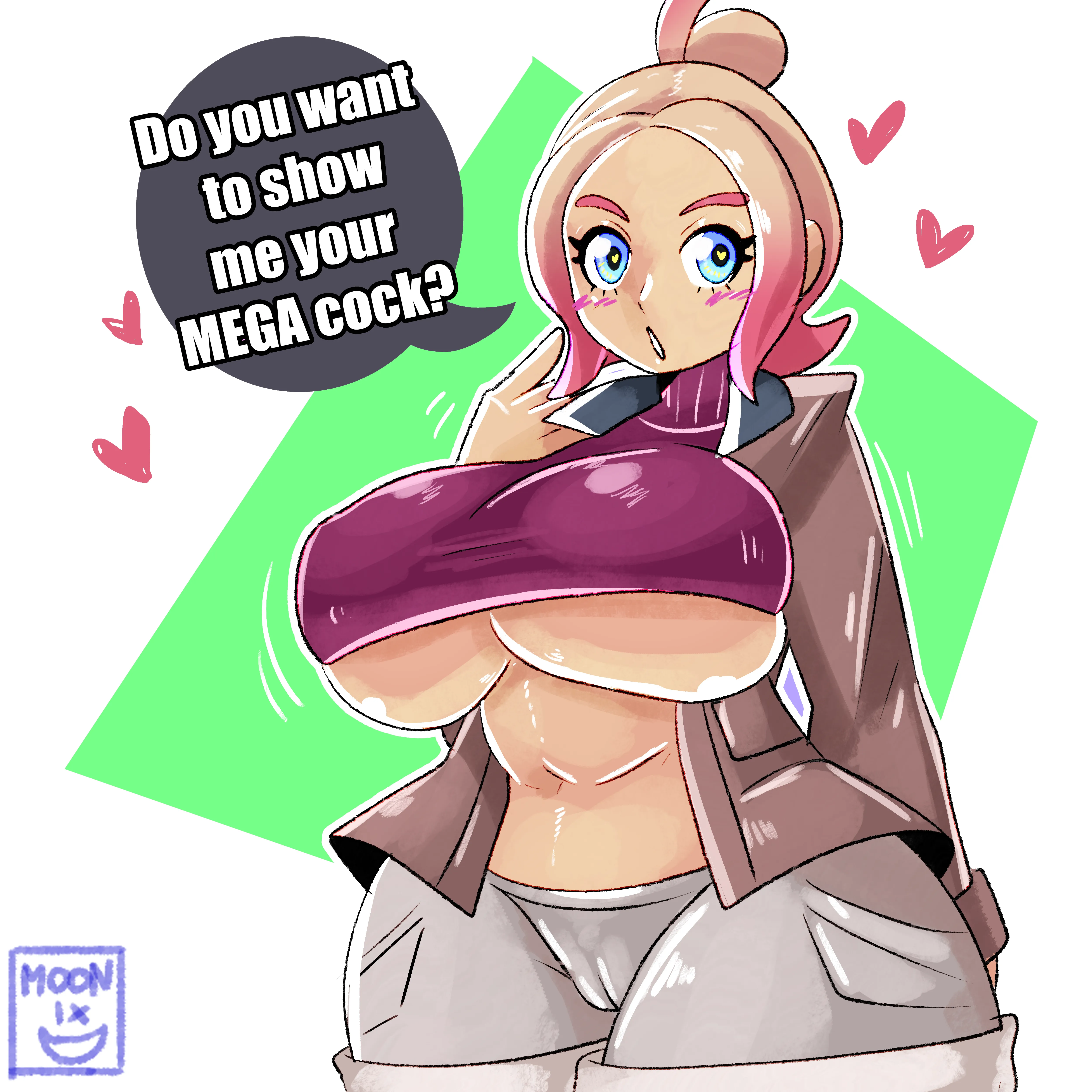 Taunie wants your mega cock (moonix xero)