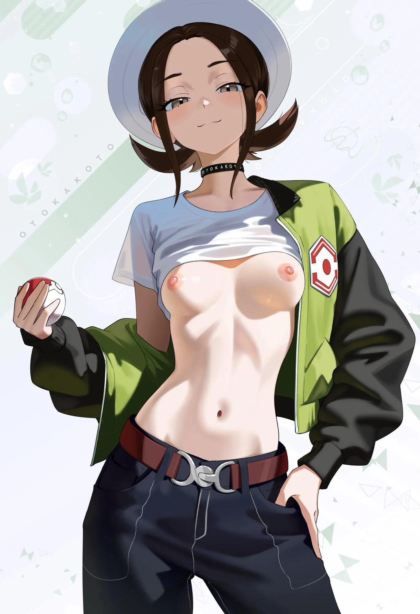 The new girl showing off (otokakoto)