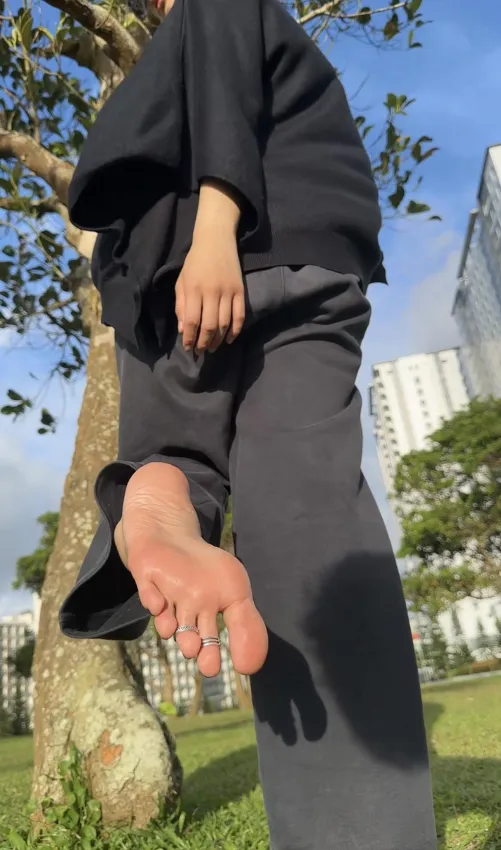 These pretty soft red soles are ready to dominate you beta bitches 😈