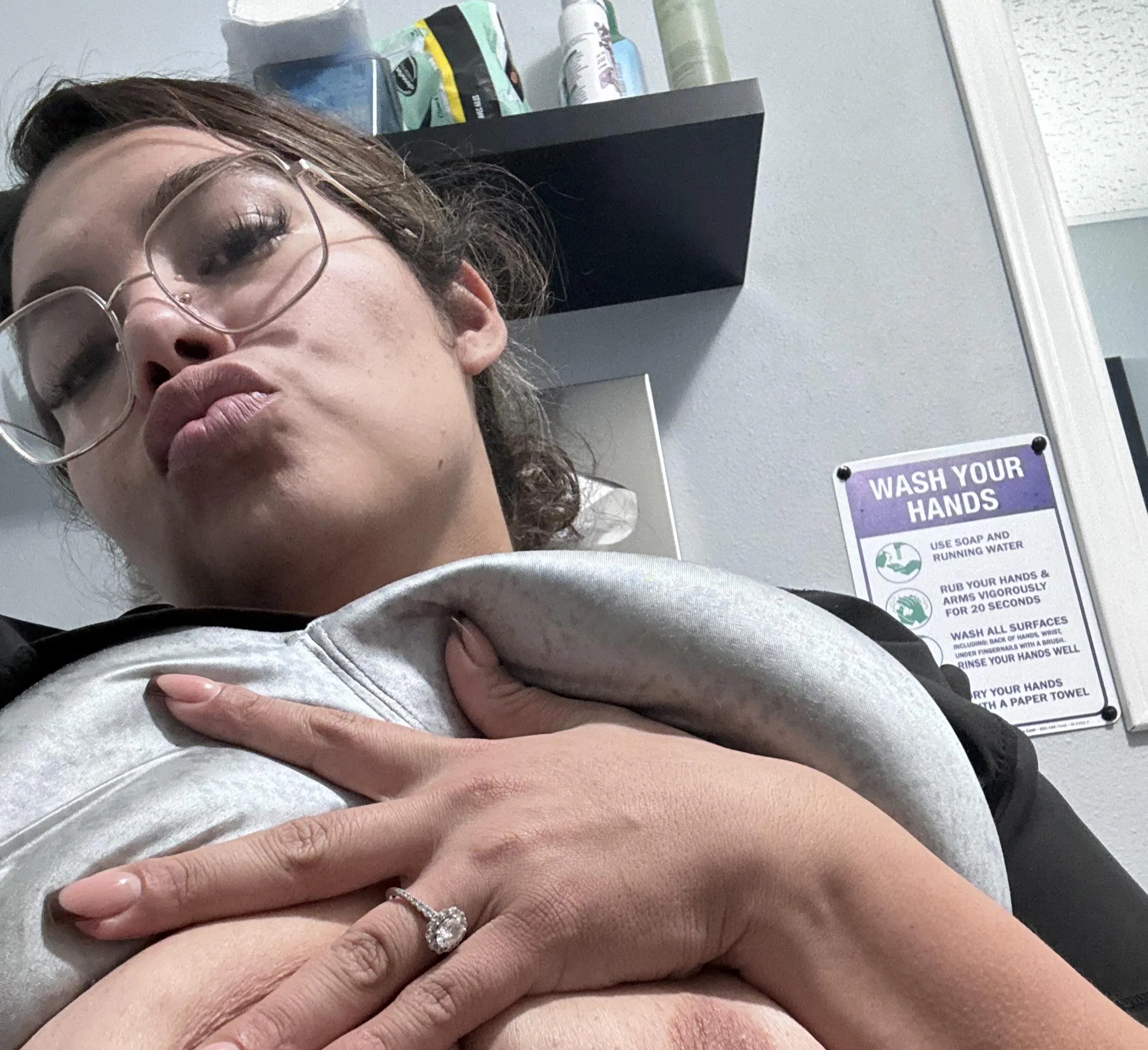 Wash your hands before returning to work 😘