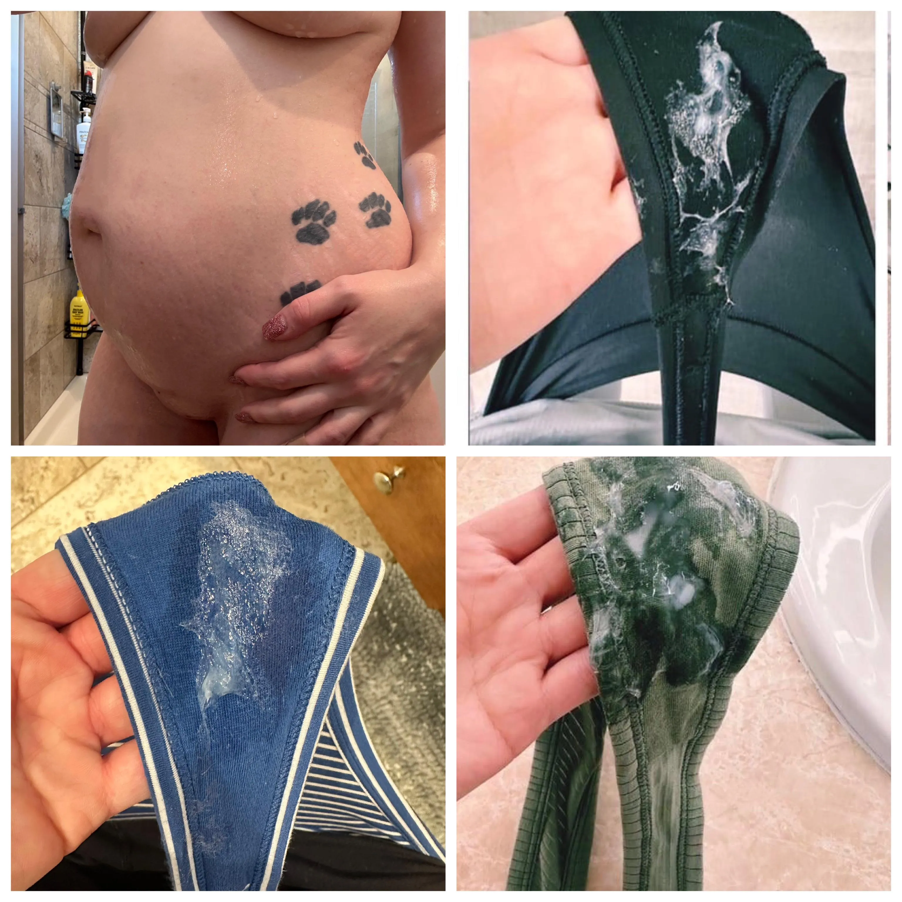 Wet & creamy Pregnancy panties!❤️subscription available! 5⭐️ intoxicating scent! Add ons in comments. Vacuum sealed, proof pics, free shipping +tracking included.[Selling] [US] To buy PM on telegram kinkykat94 or kik xredheadbeautyx