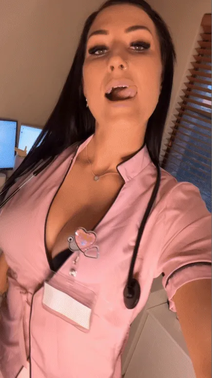 Who wants a naughty nurse today?