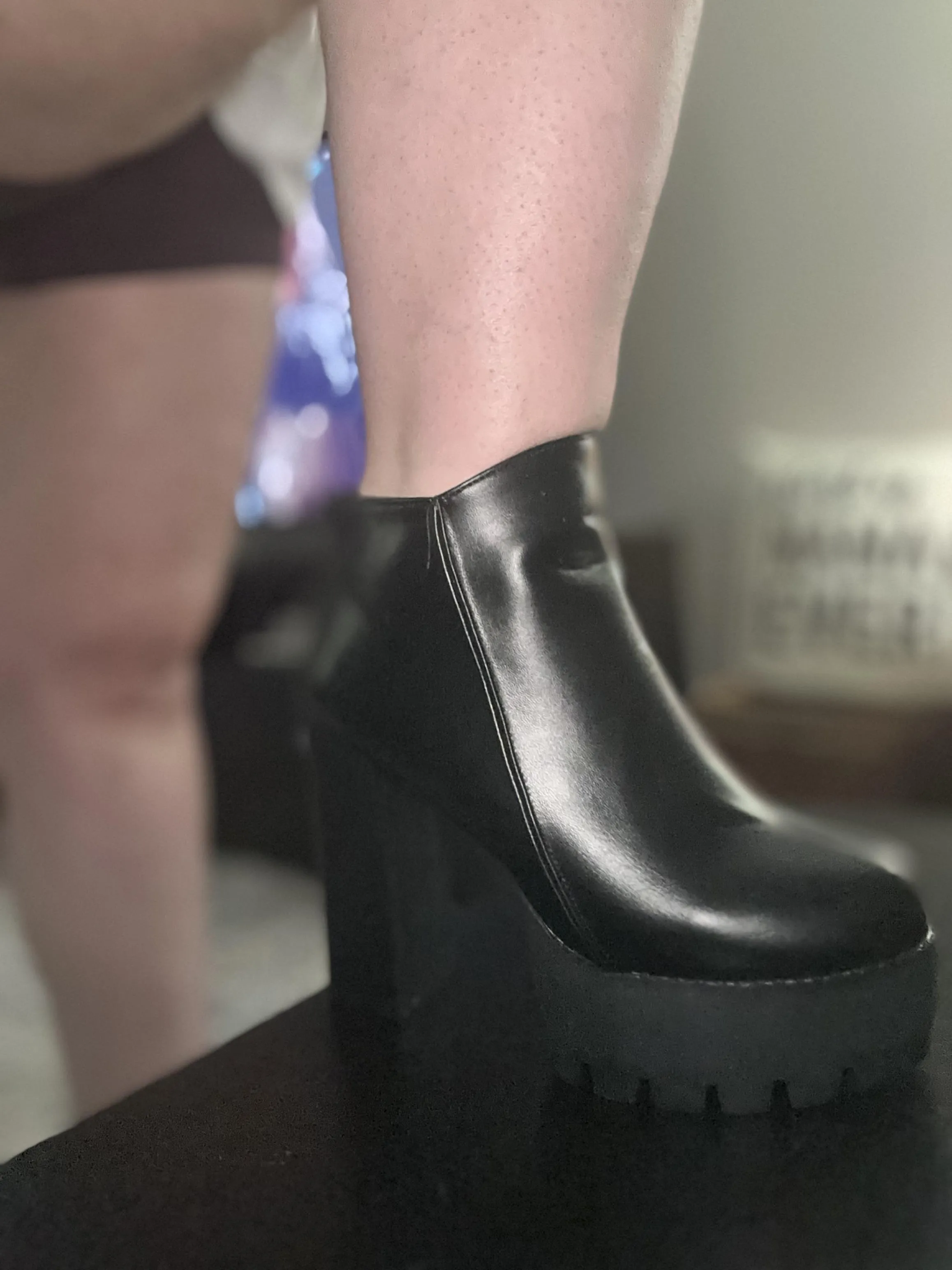 who’s going to be a good boy and keep my boots clean?