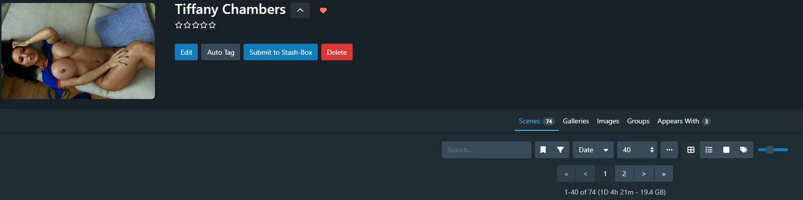 Almost 20 gigs of Tiff and counting.