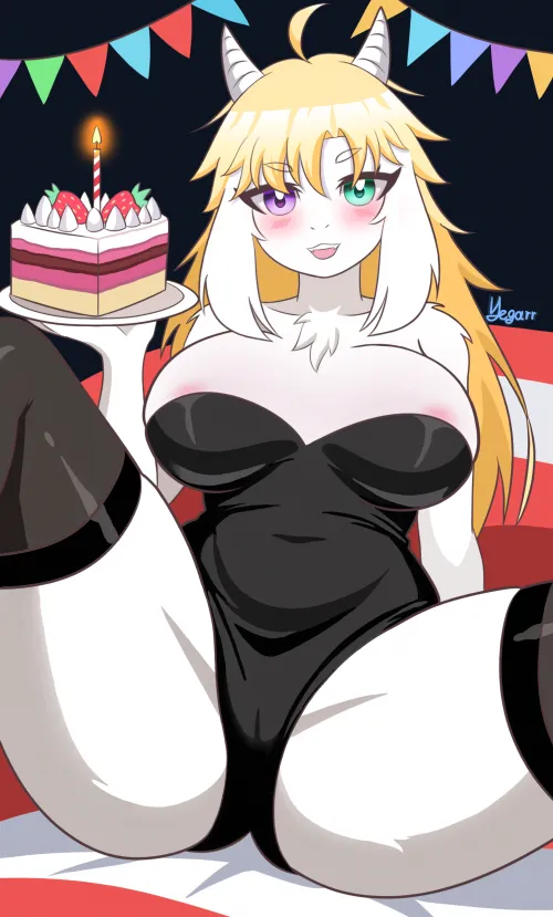 Cake or me?[F](YegarrArt)