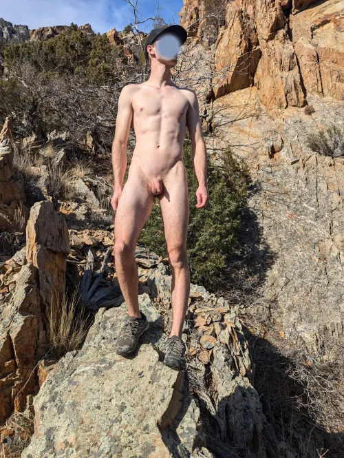 Exploring the rocks today