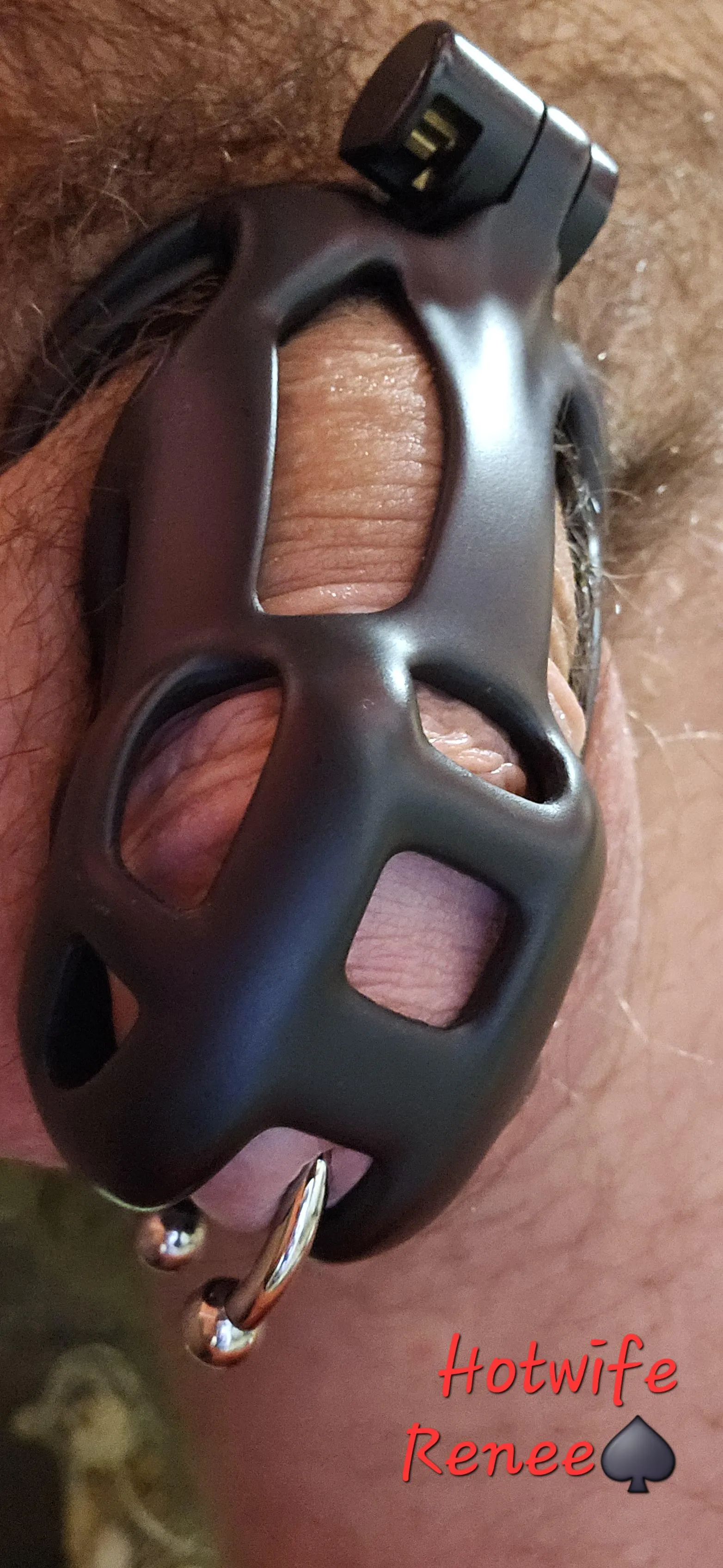 New PA in chastity! No pulling out for this Subby Cuck Hubby!😈🔒