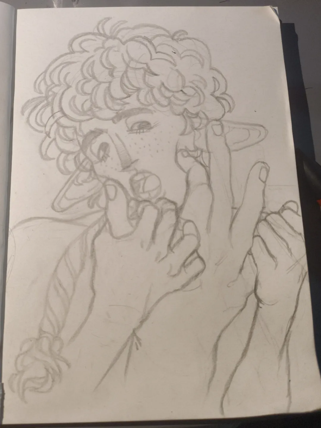 Pinching a fairy (OC)