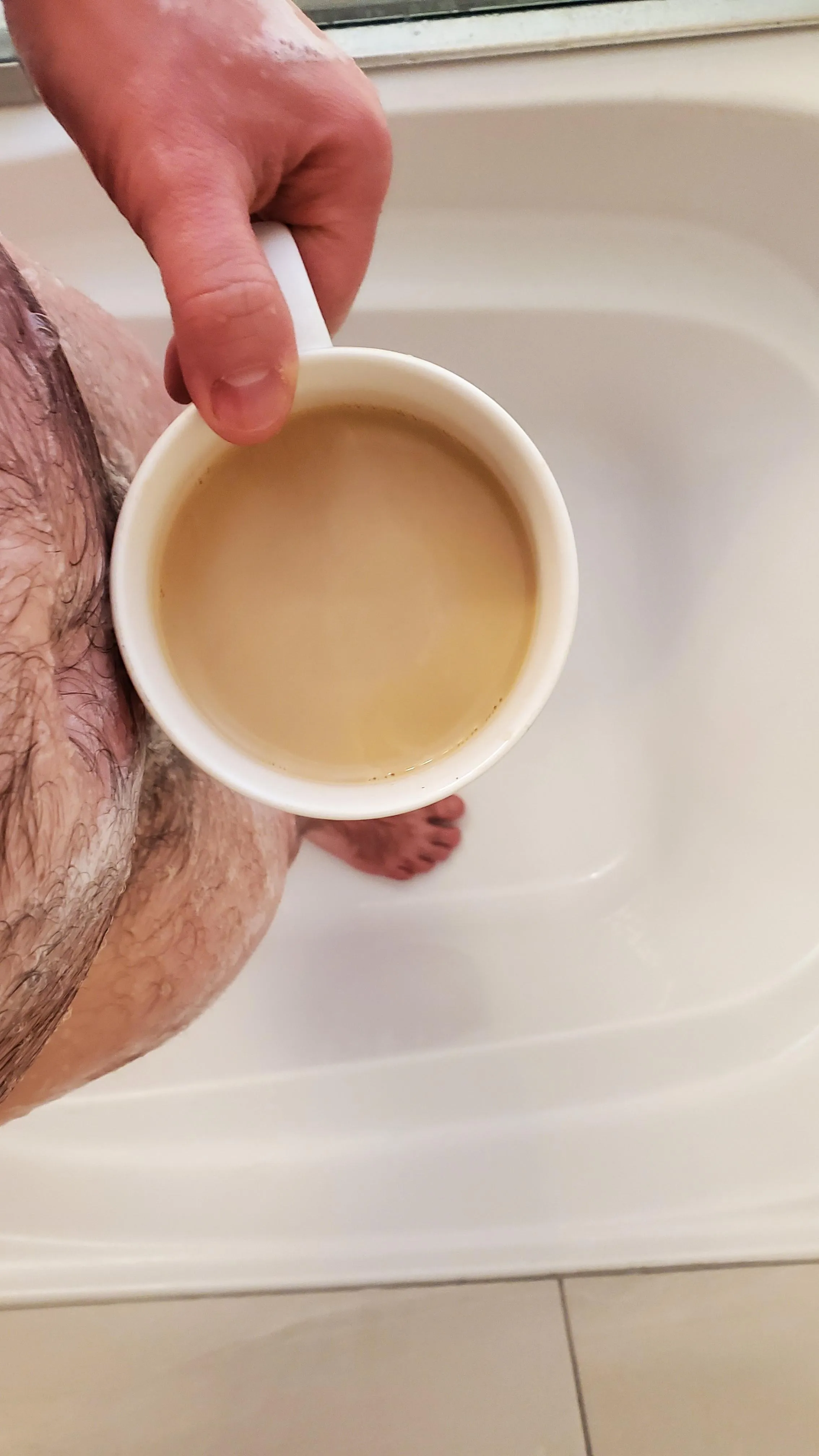 Shower coffee is one of my favourite ways to enjoy a cup.