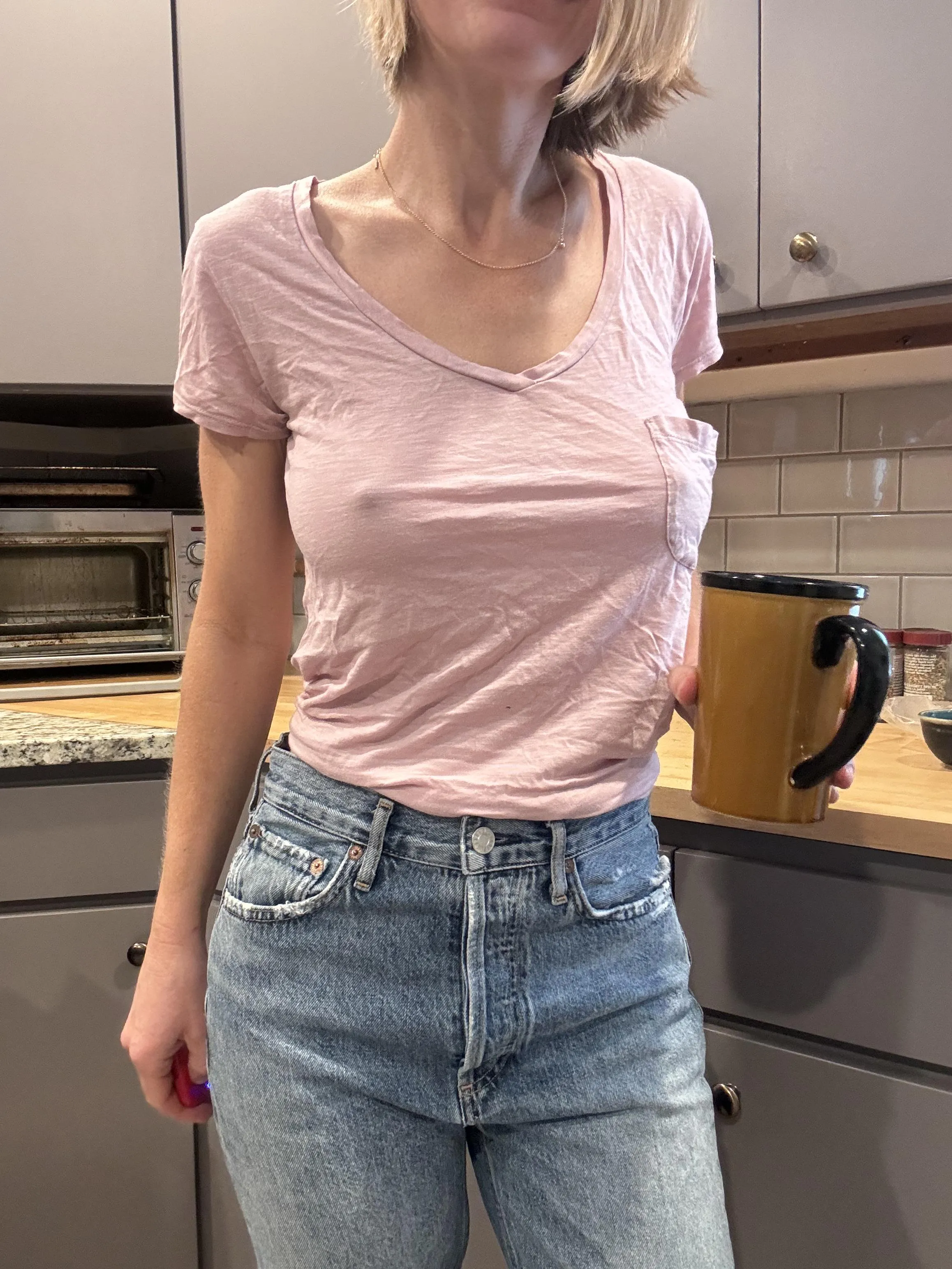 Still love going without a bra in my 40s