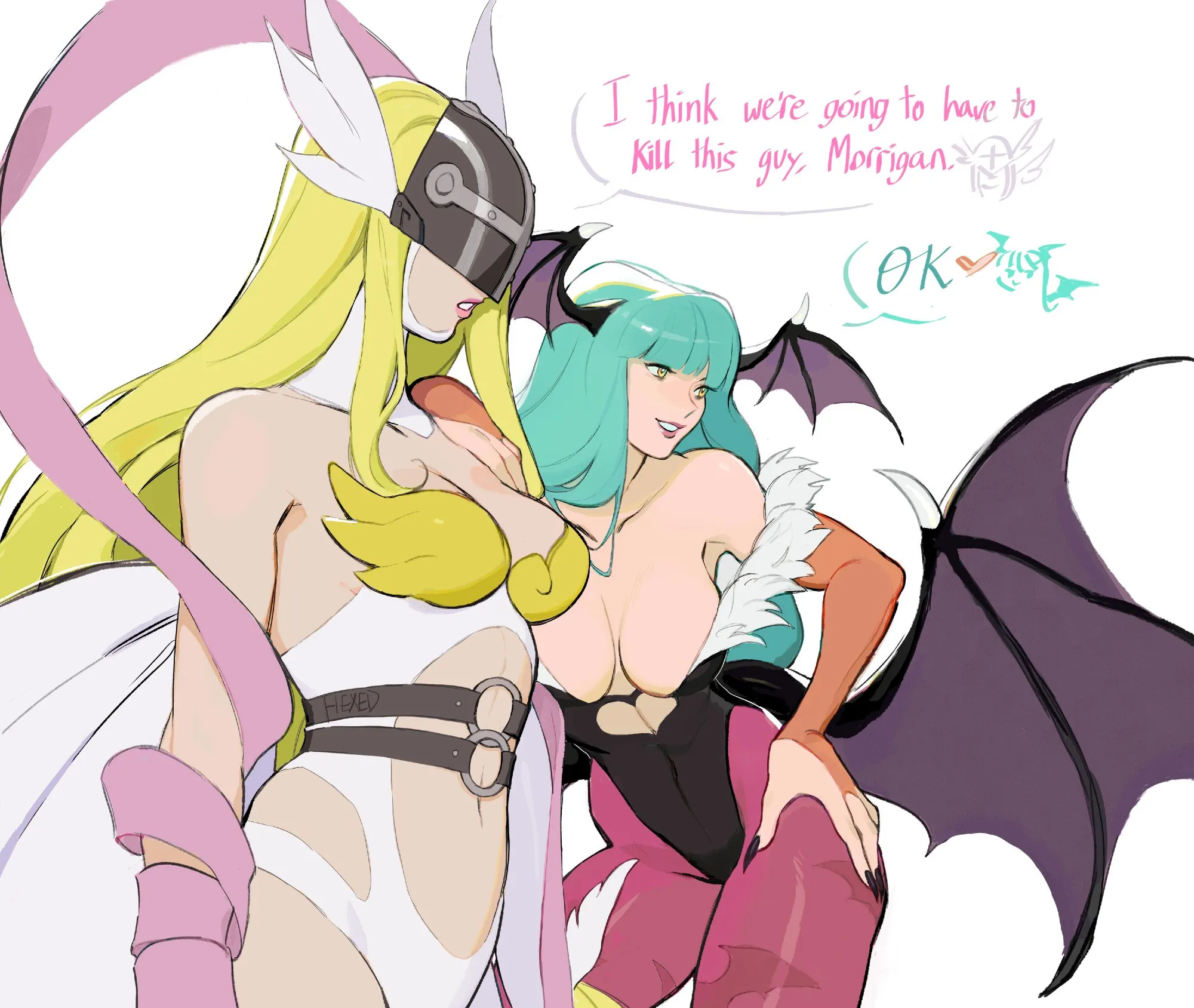 artwork by rae (@hexedwithluck)