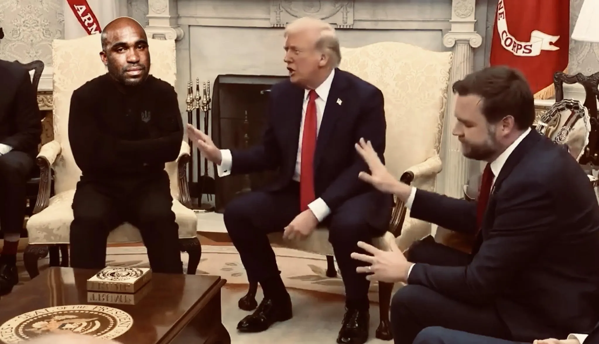 Barry at the meeting