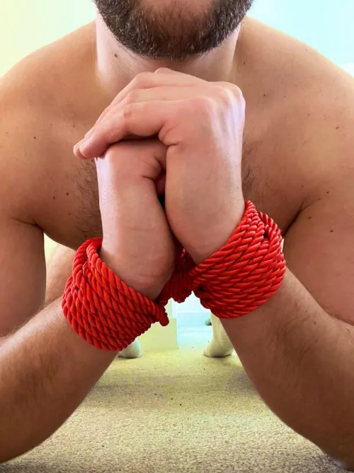 First time self tying!!