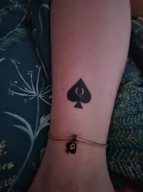 My new tattoo ♠️♠️