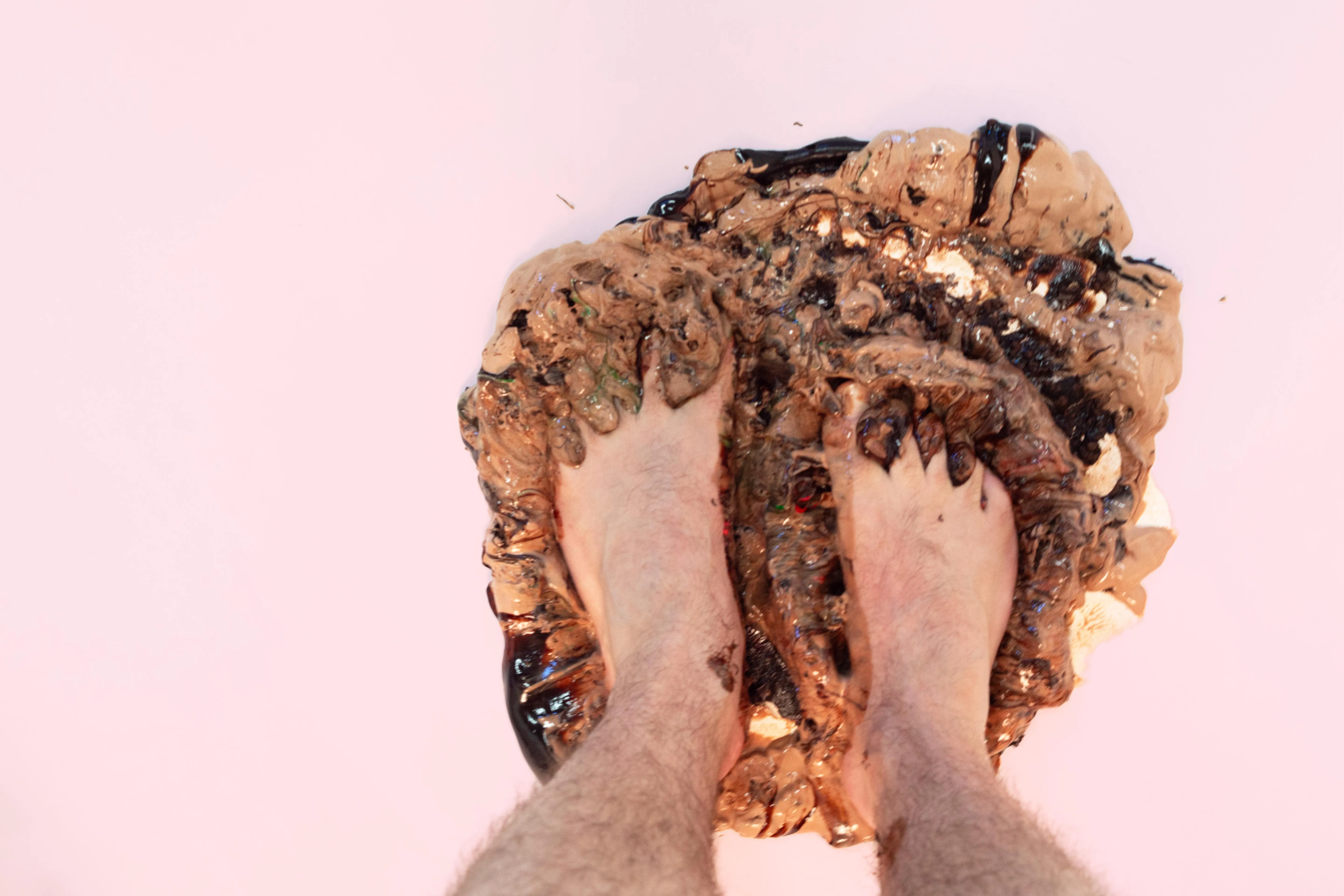 One step closer and you might get caught up in the mess too. 😈