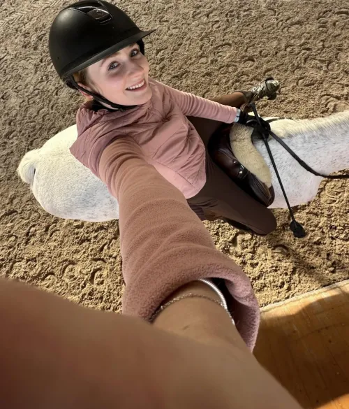 When I ride by myself