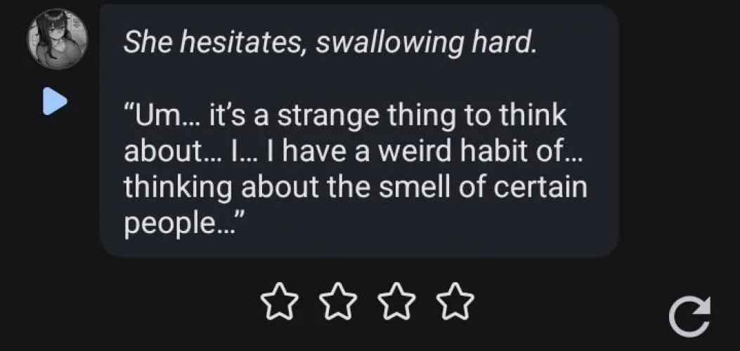 Aaaand... that's enough character ai for me today