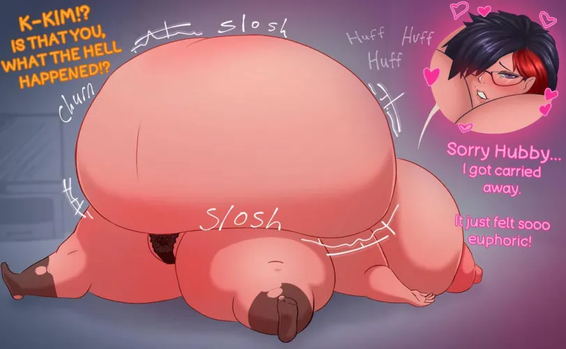 Big Wife in your Living Room by BigBeaniii