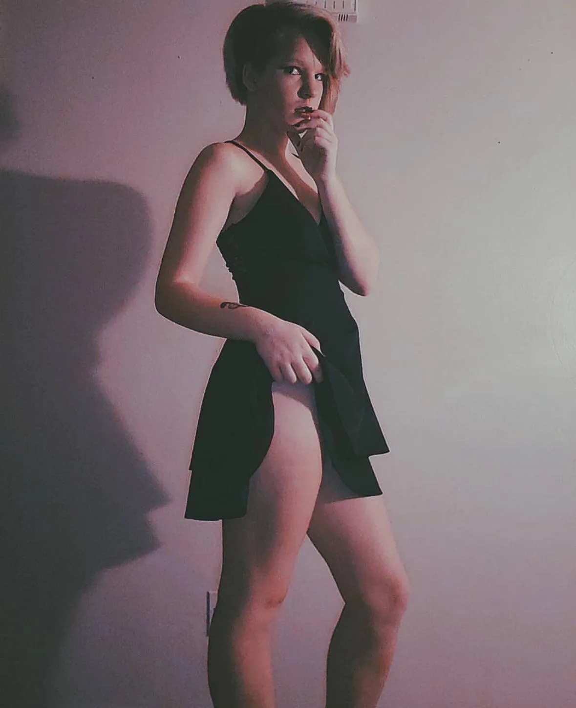 Do you think daddy would let me go out in a dress this short?