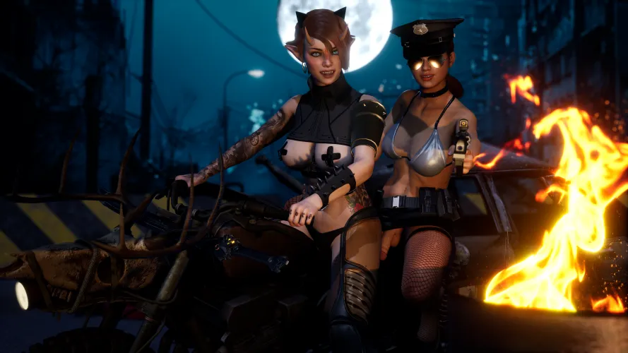 Hands up and put down your pants! (Captain Hardcore) 😏