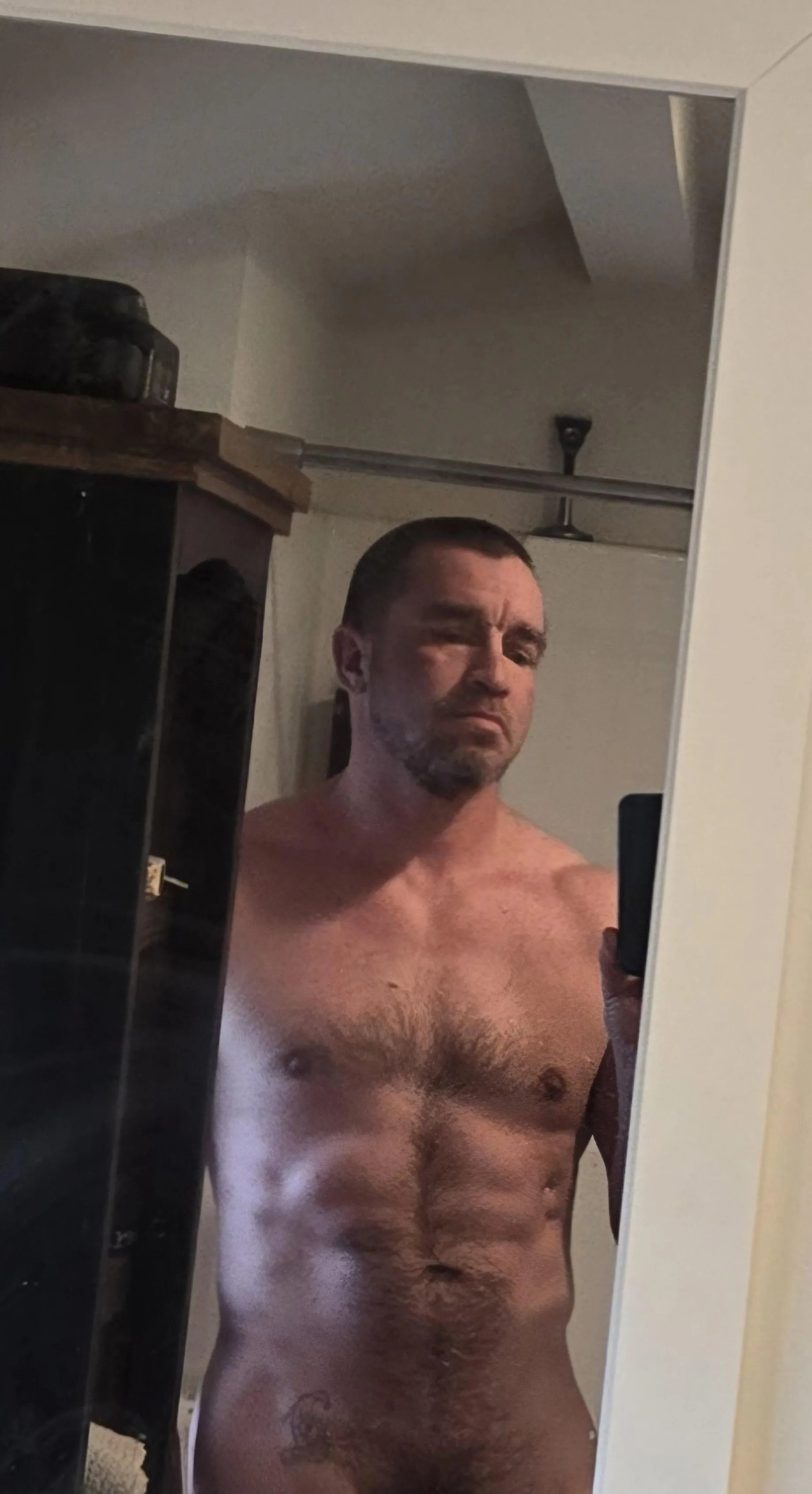 How about just shirtless? [45]