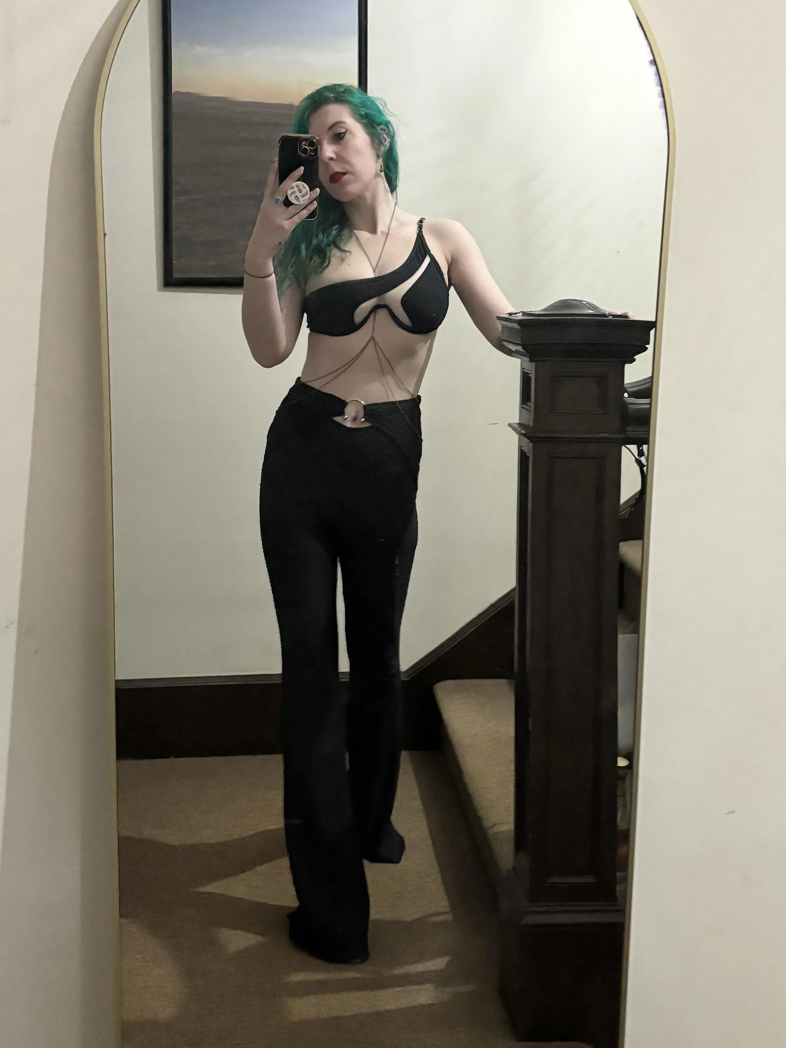 How I like to show up to a Saturday night out