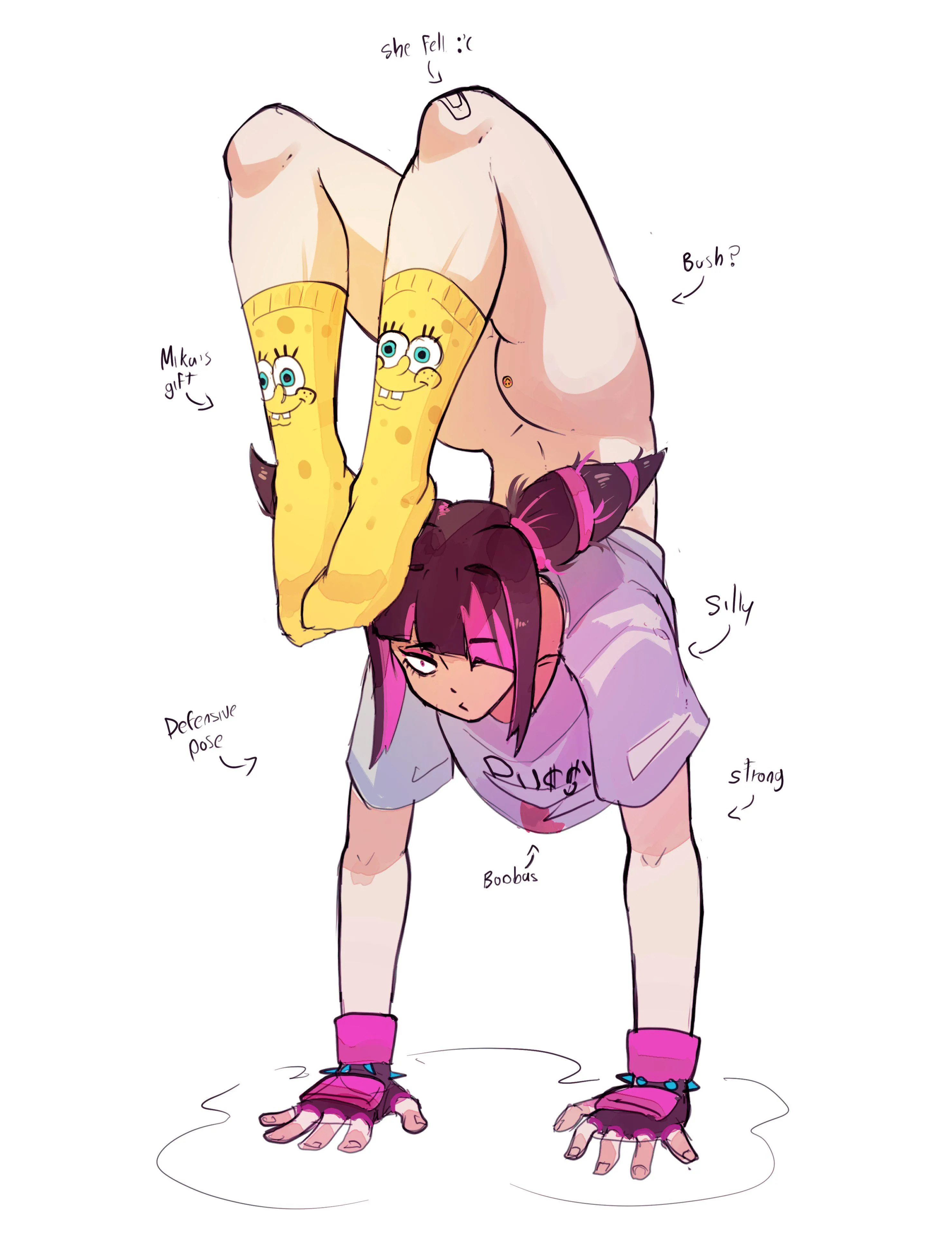 Juri handstand (CupperEXE)