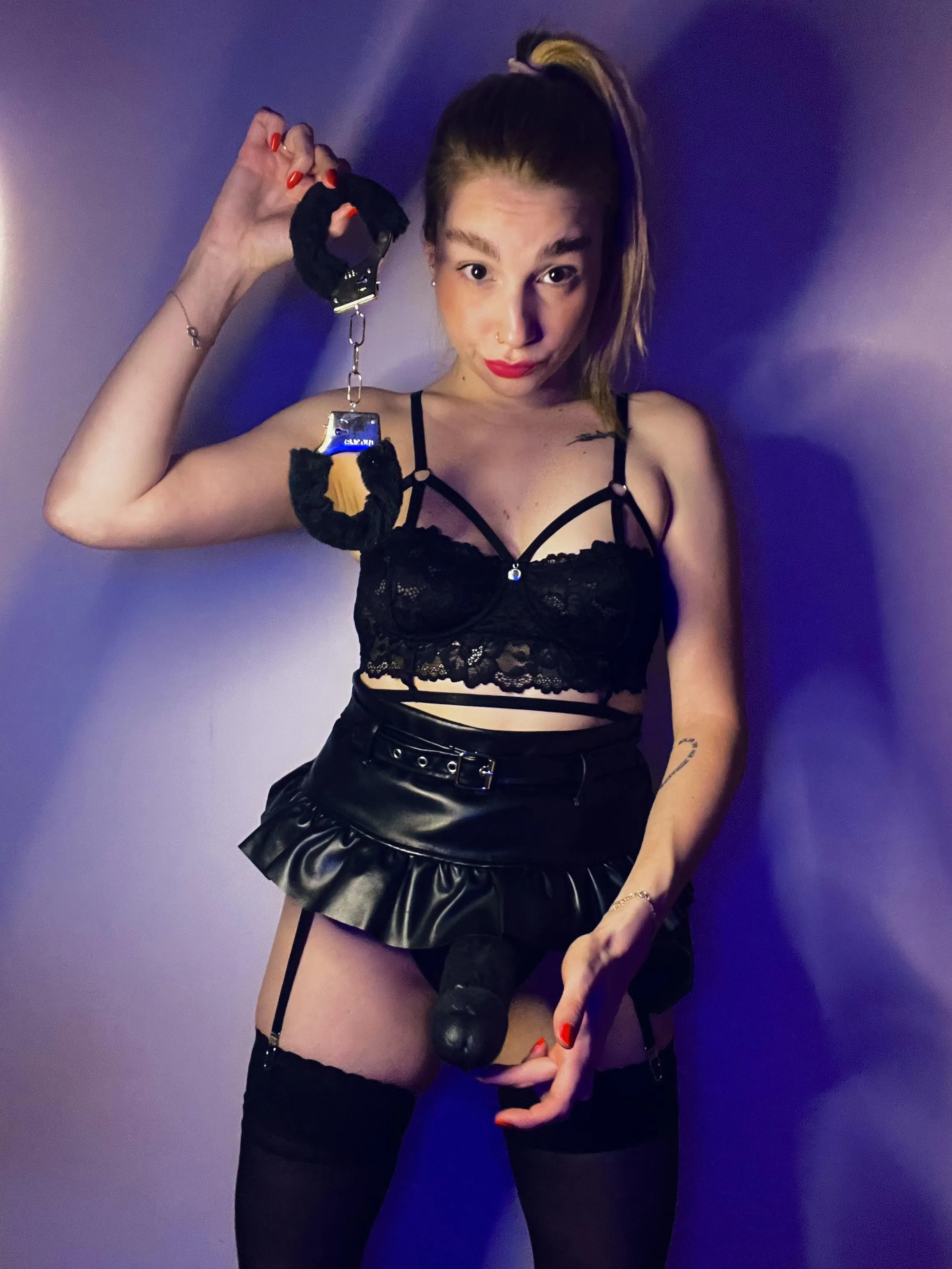 On your knees and with your mouth wide open, you're going to feel it really deep