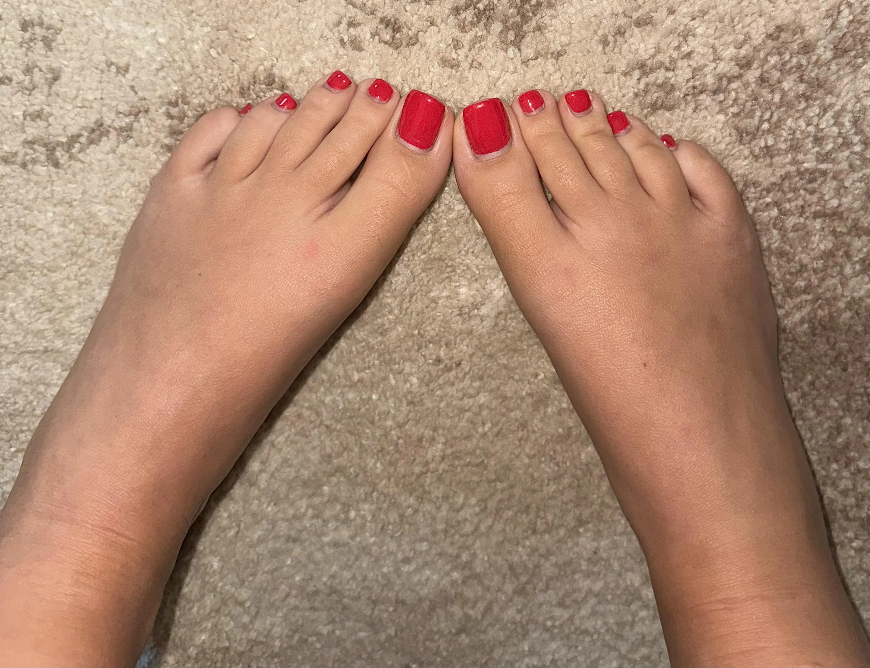 try not to spend money challenge: feet edition… wanna see more?? 😻
