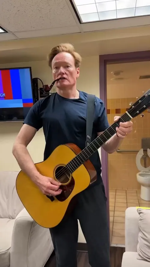 What's in Conan's pipe?