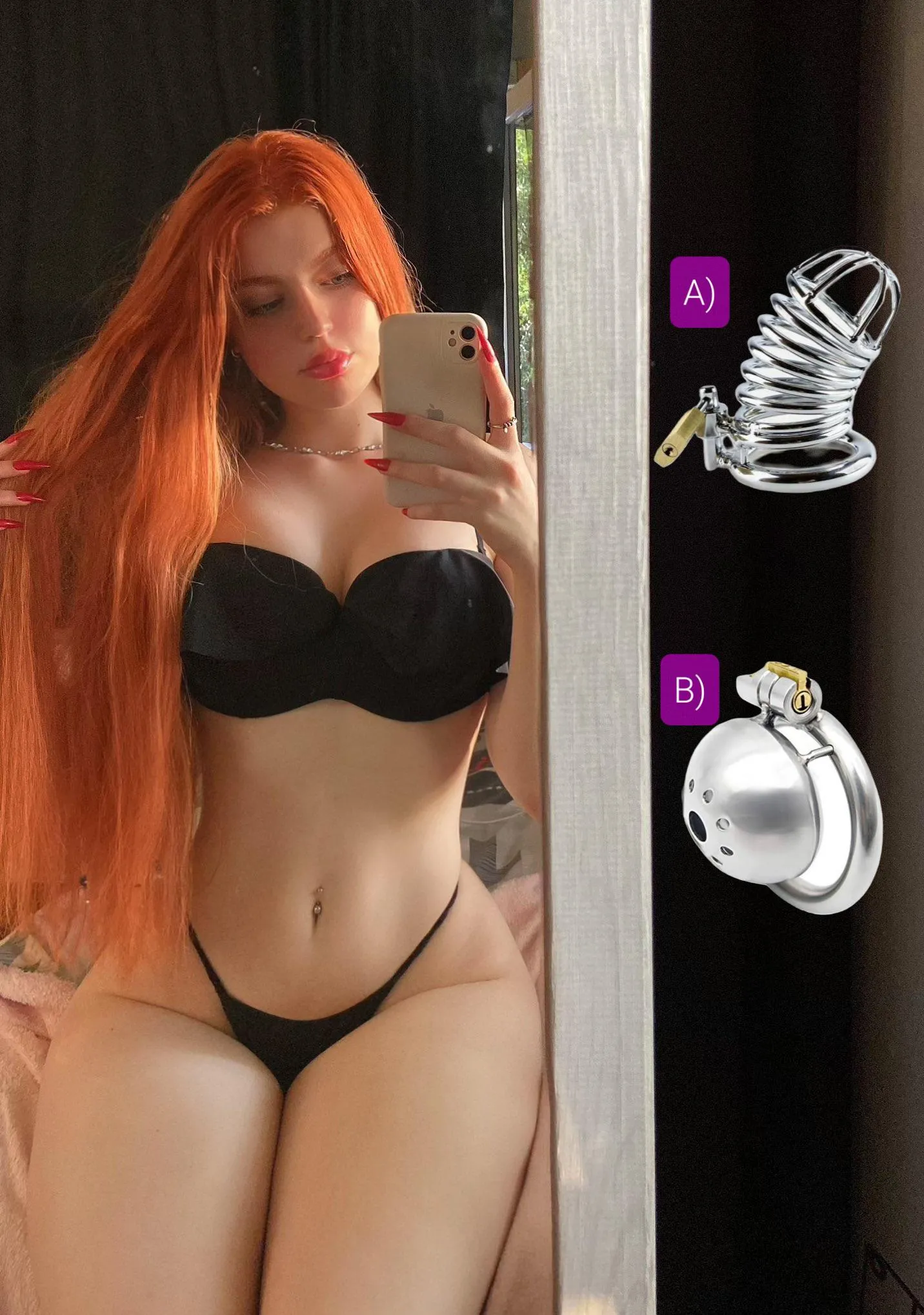 Which one should I lock you with? 🔐