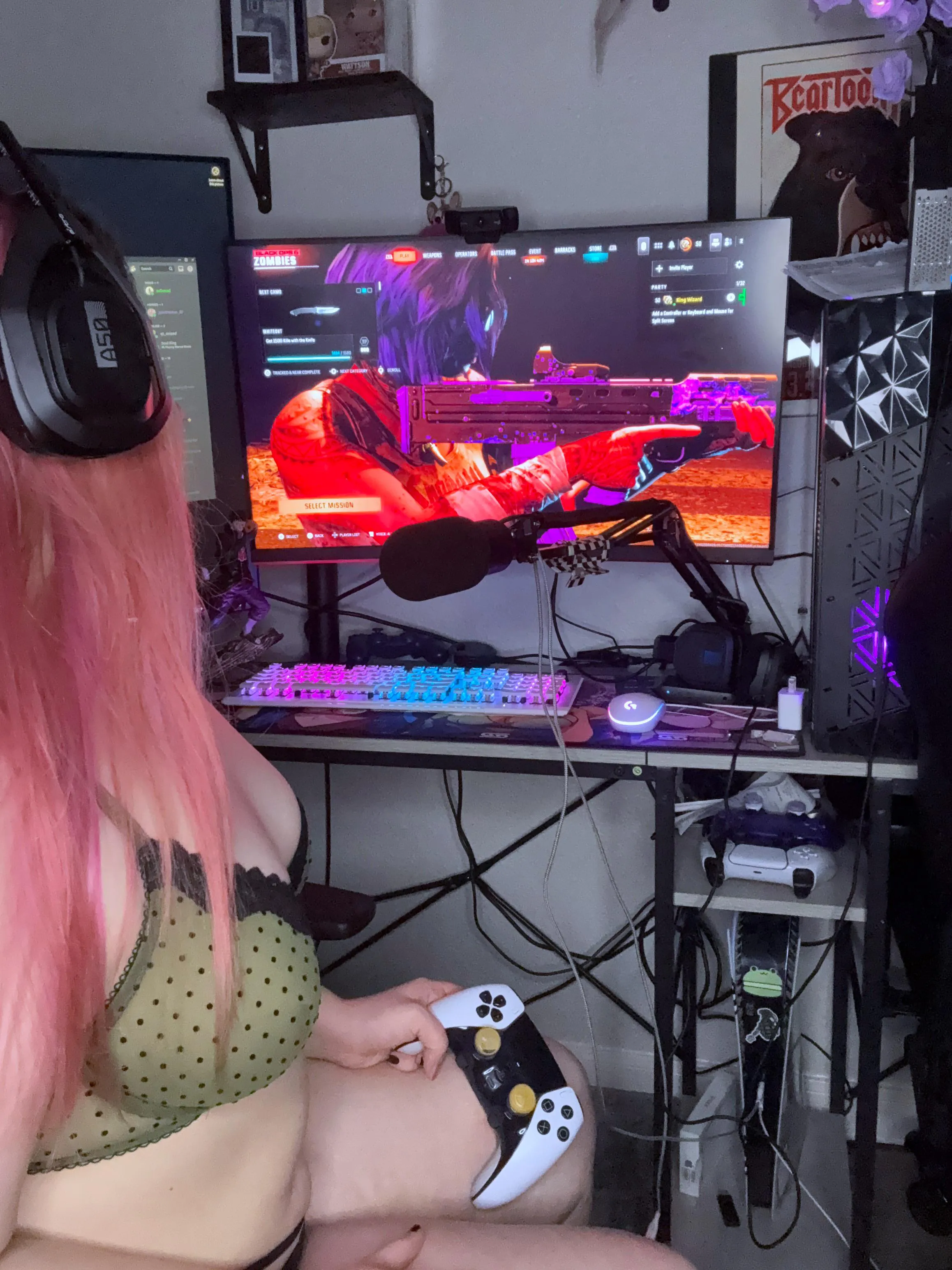 Who let me talk myself into a camo grind in bo6 zombies? 🤦🏻‍♀️