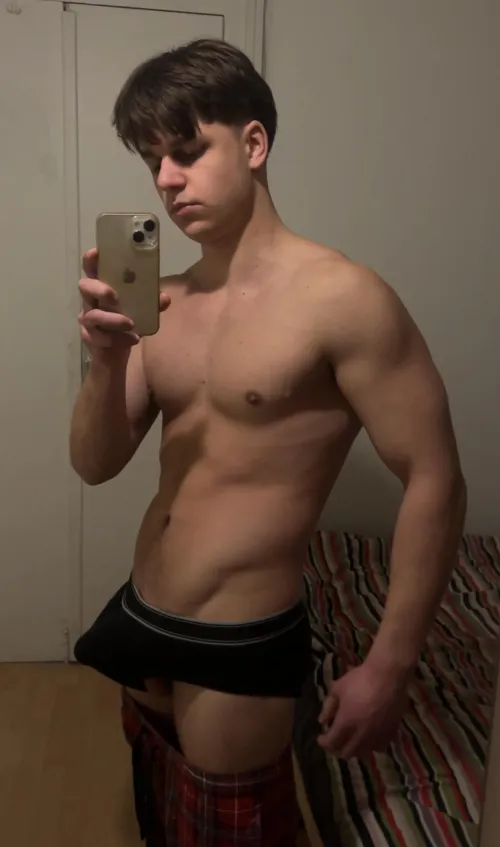 [20]Wanna rip my briefs off?