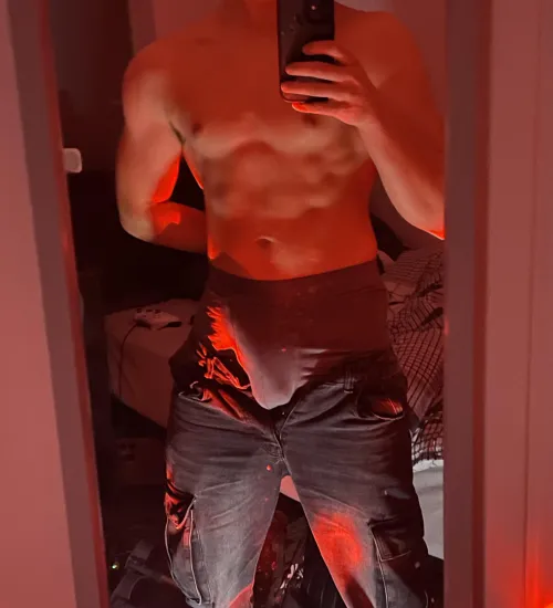 All I need is you on your knees right here 😘