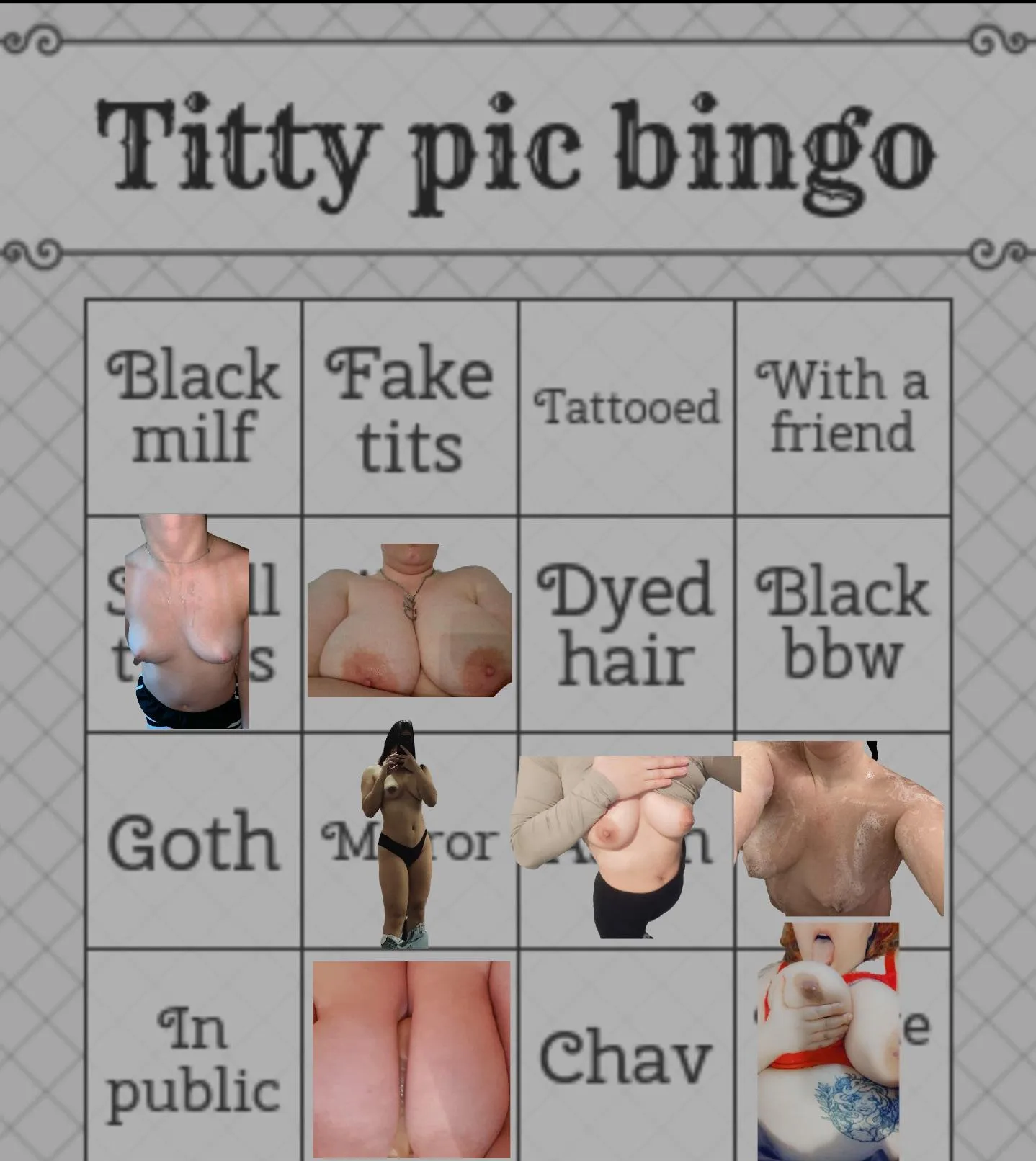 Can someone help fill up these last 9 spaces