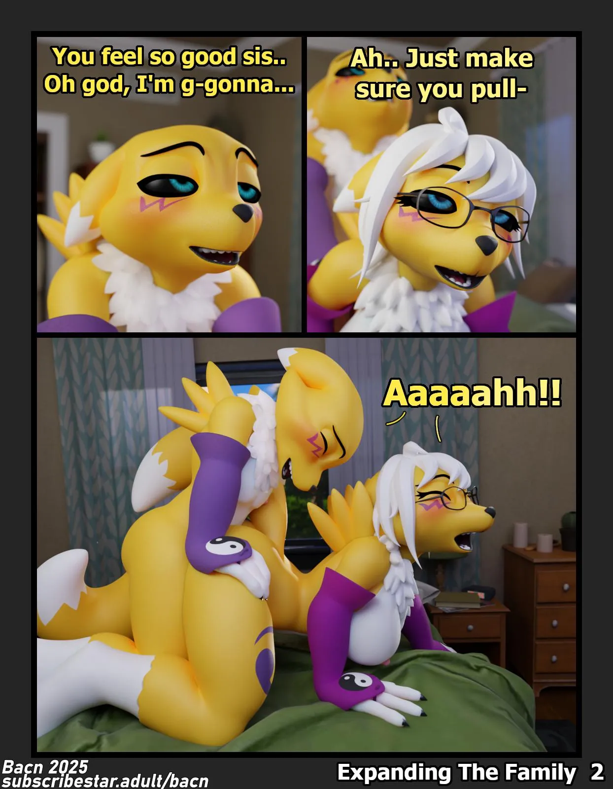 Commission: Expanding The Family Pg. 2 (bacn) [MF]