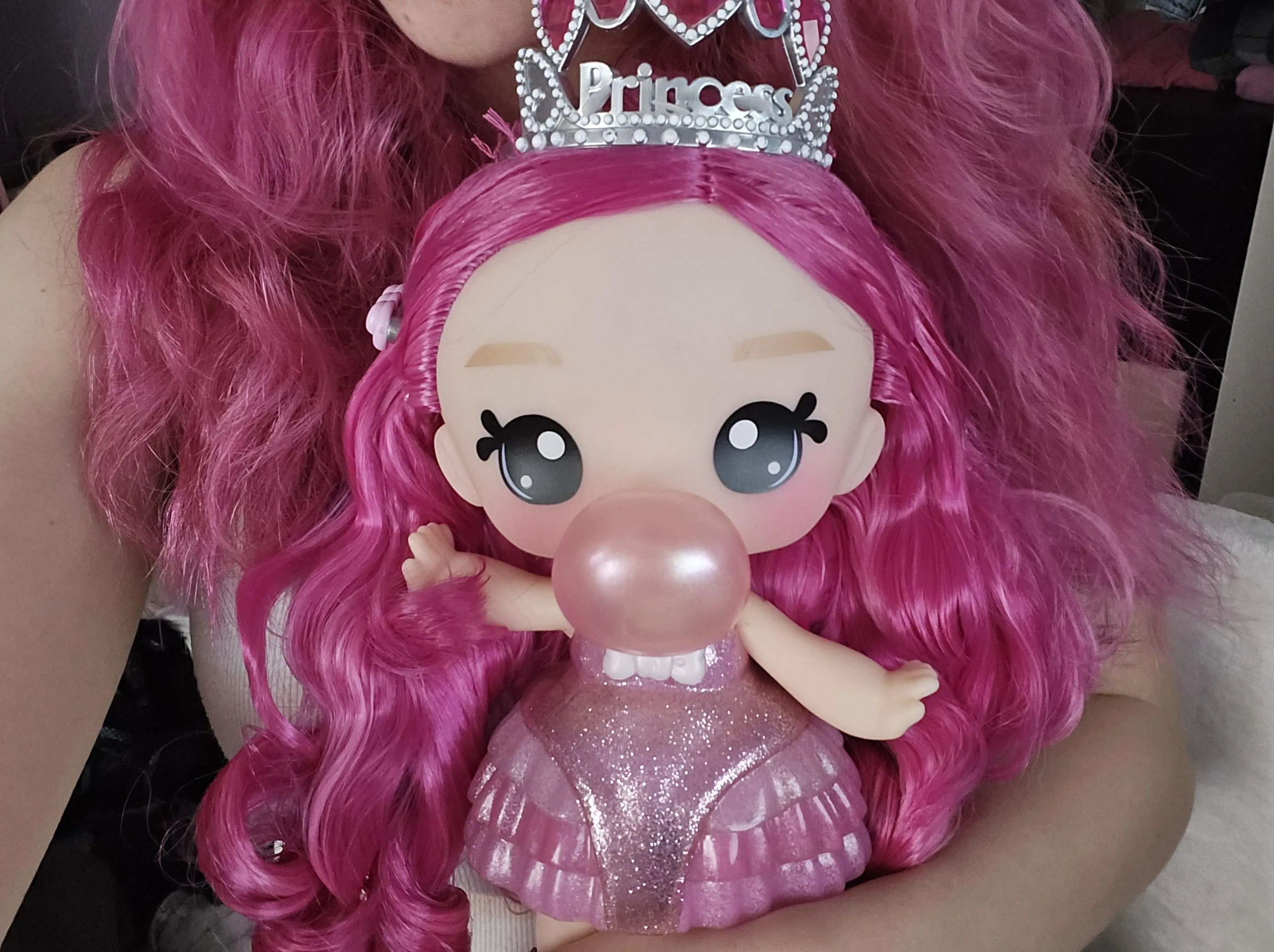 Daddy got me a new dolly!!