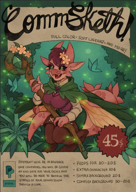 EMERGENCY COMM SKETCH | Art made by me | More info below!