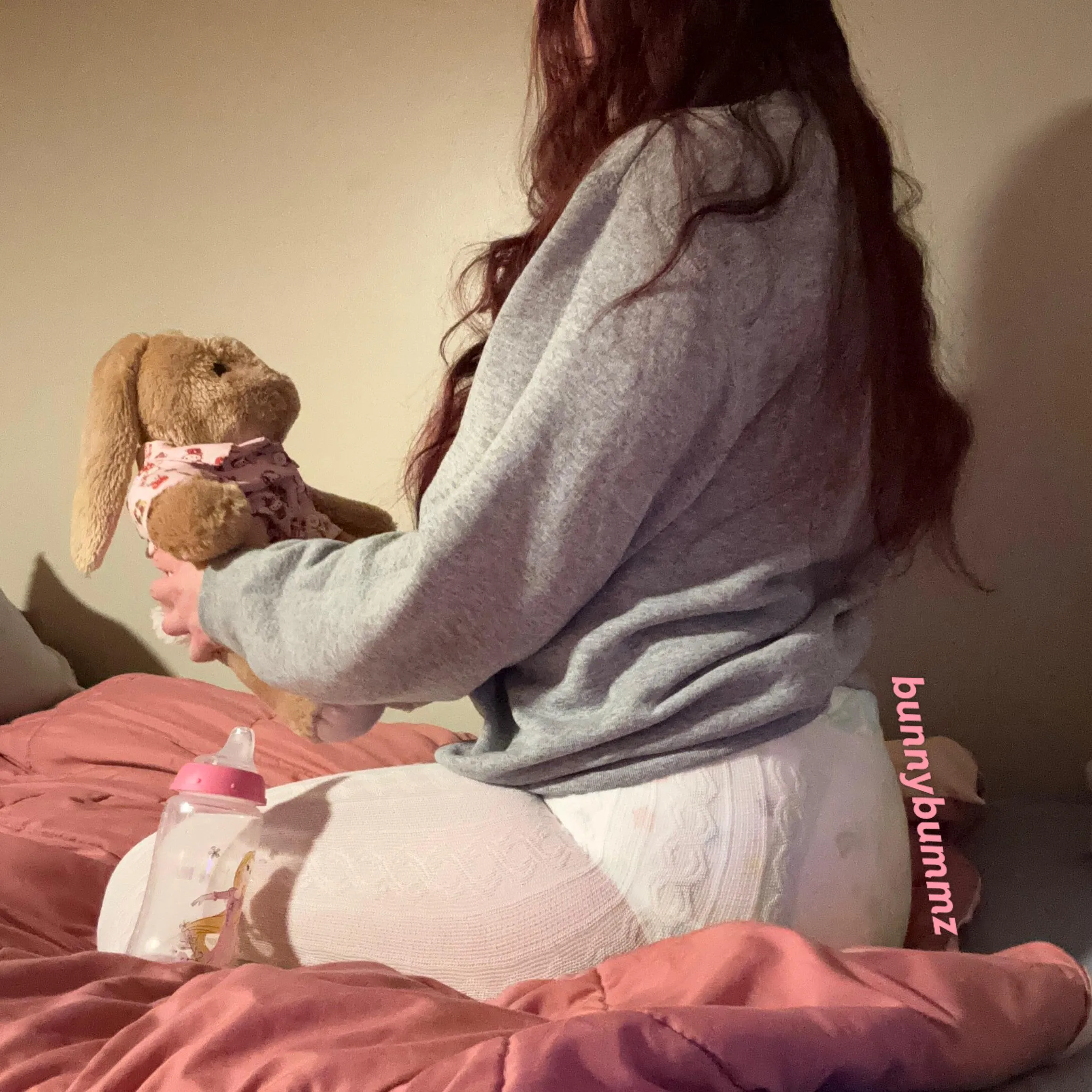 feelin super little :3 🐰🍼