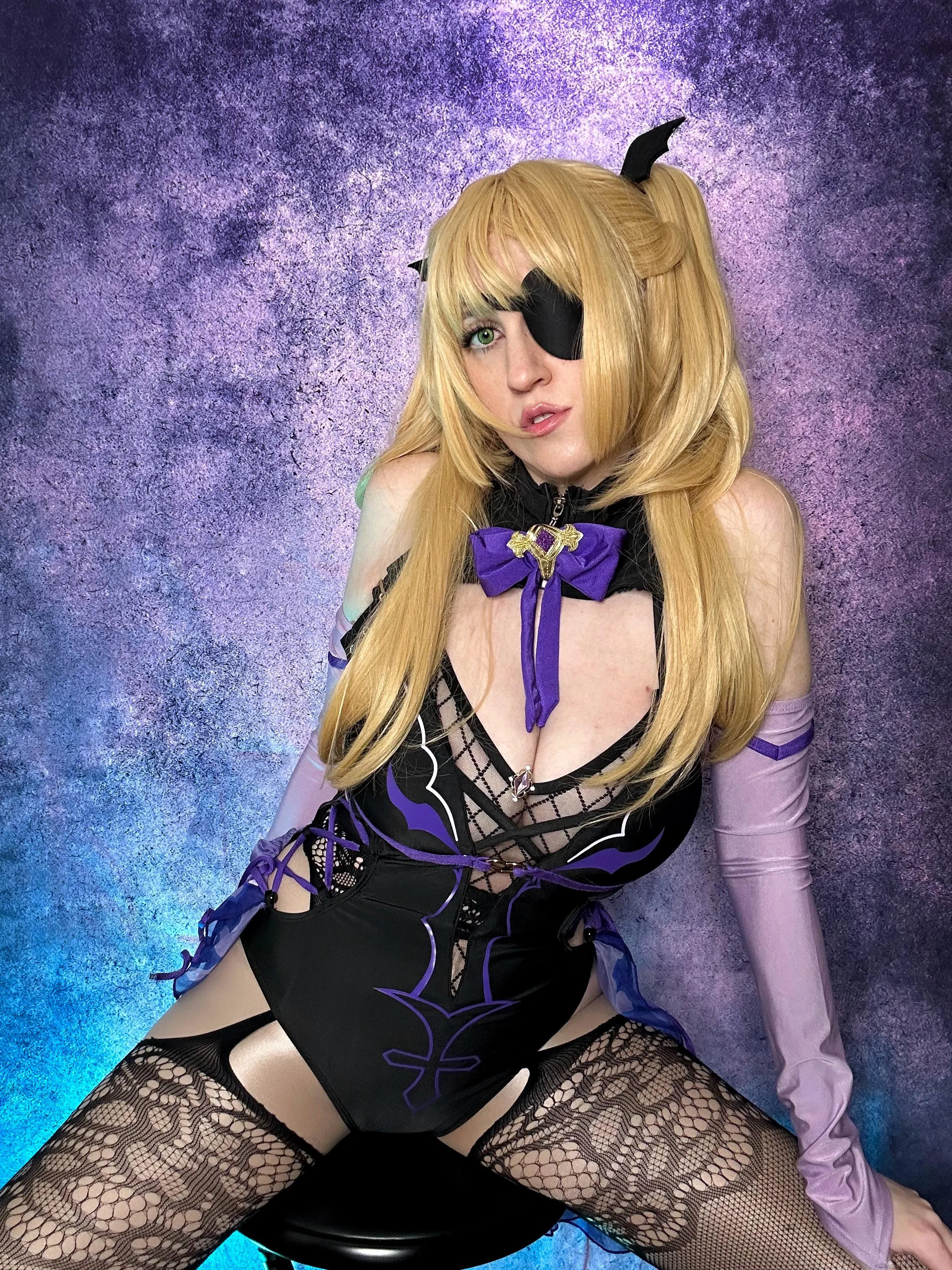 Fischl from Genshin Impact by ohyesroxy