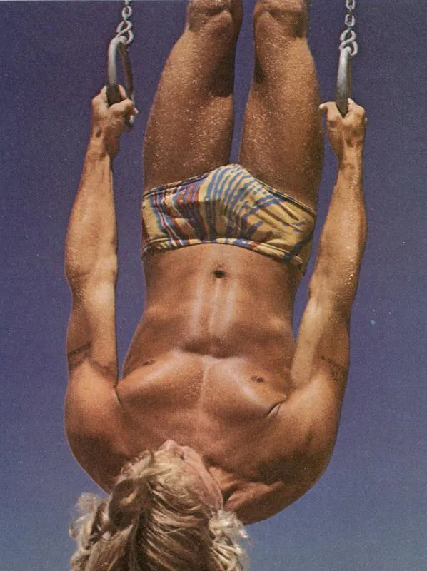 Gymnastic at the beach…